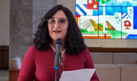 Johana Tablada, subdirectora de la Dirección General de Estados Unidos del Minrex