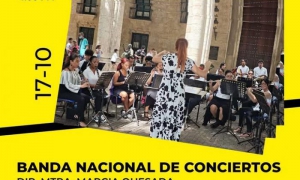 Banda Nacional de Conciertos, dedicado a la cultura cubana el 17 de octubre