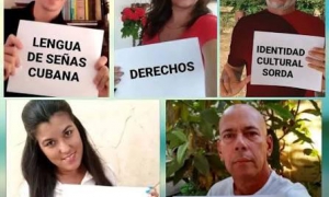 Instructores de Lenguaje de Señas cubanas