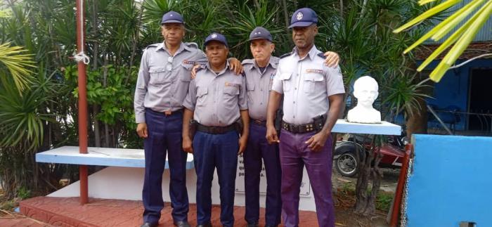 Héroes de Azul en Angola