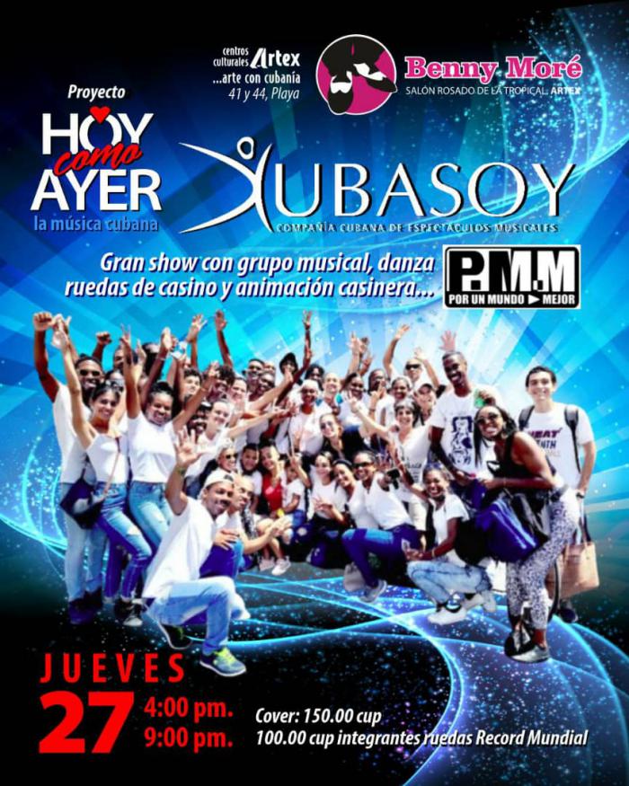 Hoy como ayer en el Salón Rosado de la Tropical