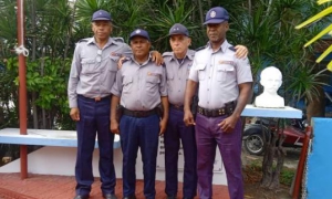 Héroes de Azul en Angola