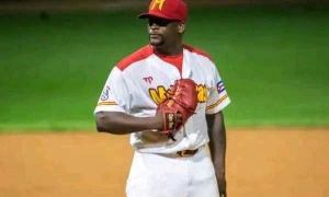 Jugador de los Cocodrilos de Matanzas 