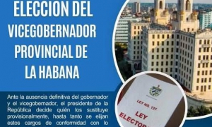 Elección del Vicegobernador Provincial de La Habana