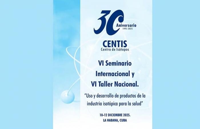 Sesionarán en La Habana eventos sobre isótopos, de la medicina nuclear 