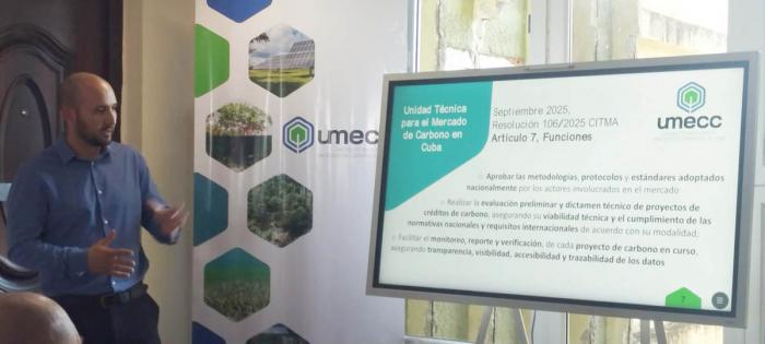 Inauguran Unidad Técnica para el Mercado del Carbono en Cuba