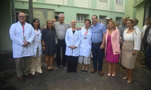 Visitó Díaz-Canel hospital Fructuoso Rodríguez