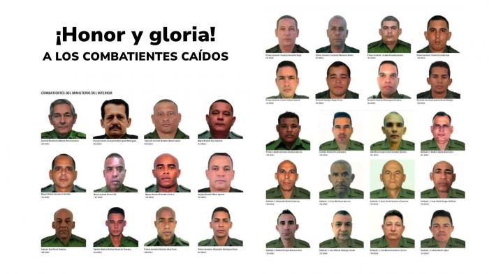 Combatientes caídos