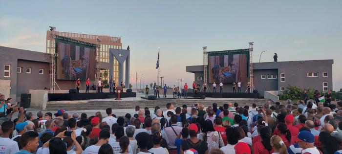 Concentración en la Tribuna Antiimperialista