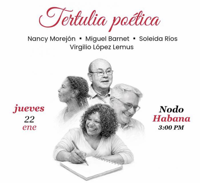 Este 22 de enero la Agencia Literaria Latinoamericana celebrará su 40 aniversario con una tertulia poética.
