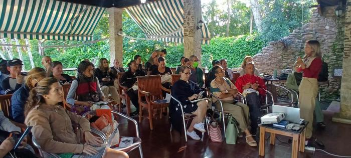 Encuentro de representantes de fincas del proyecto Impulsar la transición ecológica en La Habana