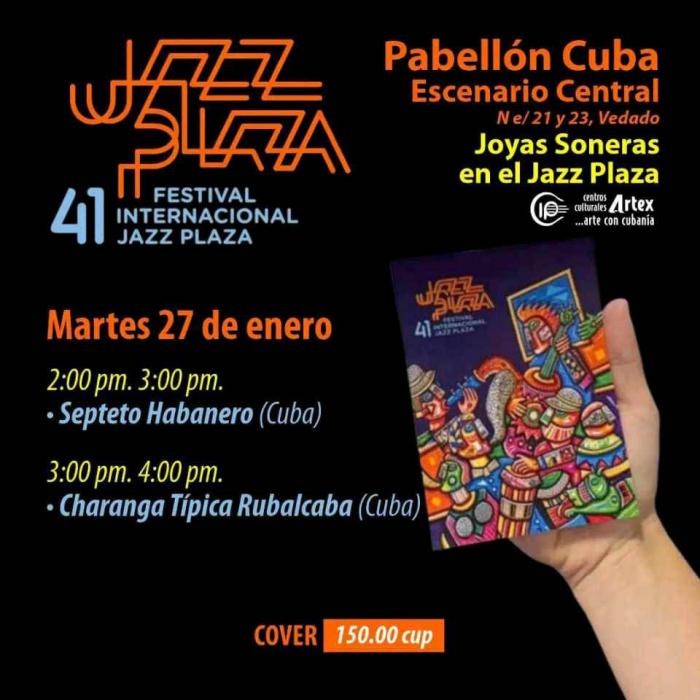 Joyas soneros en Pabellón Cuba, como parte de Jazz Plaza