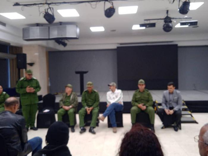 Visita Consejo de Defensa Provincial a Plaza de la Revolución