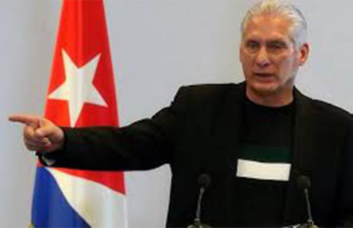 Miguel Díaz-Canel en comparecencia especial