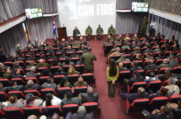 Encuentro con la Historia en Guardafronteras con combatientes que enfrentaron agresion yanqui en Venezuela