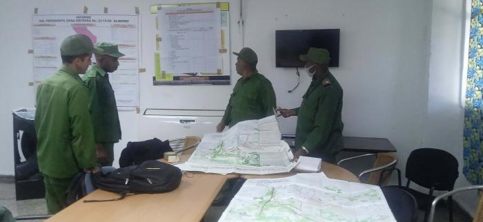 Pobladores del Cotorro se preparan para defender la Patria