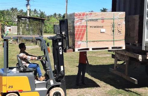 Instituto Finlay de Vacunas incorpora panel fotovoltaico