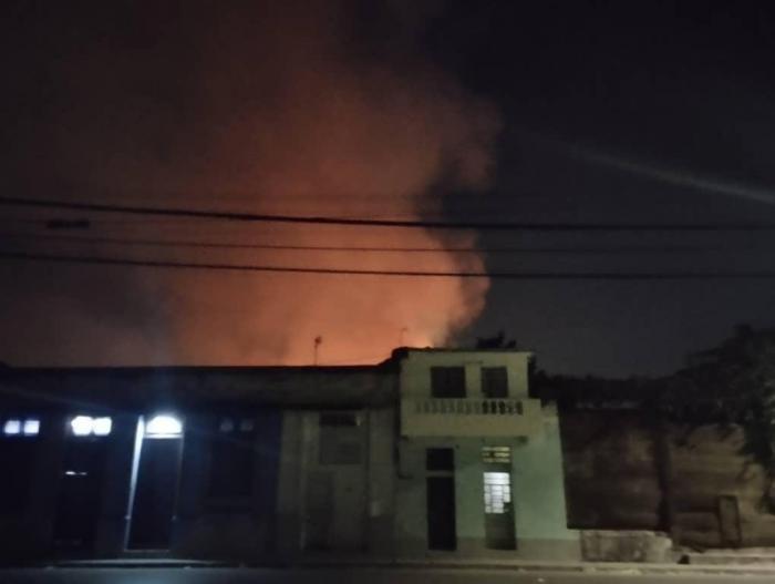 Quema de residuos sólidos en La Habana