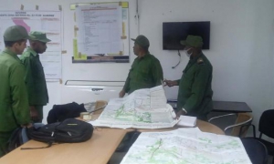 Pobladores del Cotorro se preparan para defender la Patria