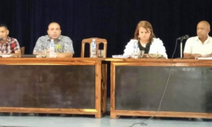 Yanet Hernández Pérez en sesión del CAM en el Cotorro