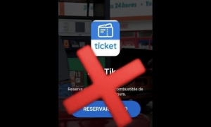 Alerta Ticket sobre aplicación falsa para venta de combustible