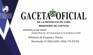 La Gaceta Oficial de la República Extraordinaria No. 30, de 19 de febrero de 2026, publica la Resolución 41 del Ministro de Finanzas y Precios del 12 de febrero de 2026 que actualiza los beneficios fiscales asociados al aprovechamiento, importación o utilización de materias primas, componentes, partes, piezas, equipos y accesorios relacionados con el aprovechamiento de las fuentes renovables de energía (FRE).