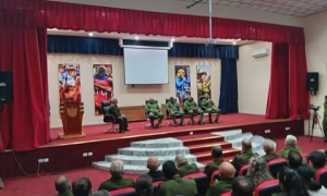 Encuentro en la Dirección General de Investigación Criminal  