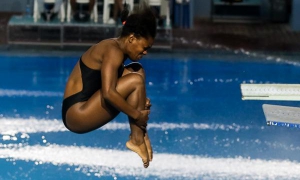 Clavadista habanera Anisley García