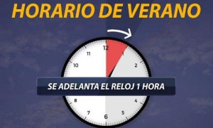 Comenzará el próximo domingo el horario de verano