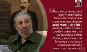 Fidel y Martí. Sus ideas