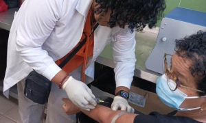 Extracción de sangre en Instituto de Hematología