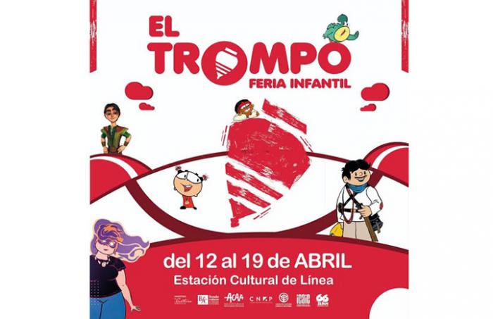 Cartel de Feria infantil El Trompo
