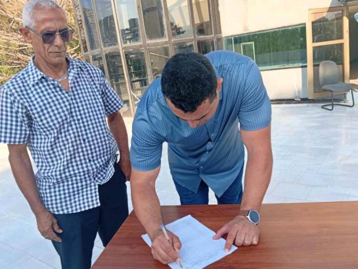 Mi firma por la Patria de trabajadores de Tradex