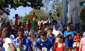 Inicia 45 semana cultura Cotorro con pasacalle