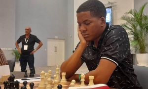 El capitalino Dylan Berdayes defenderá uno de los tableros de Cuba en el masculino.