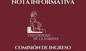 Nota informatvia de la Universidad de La Habana