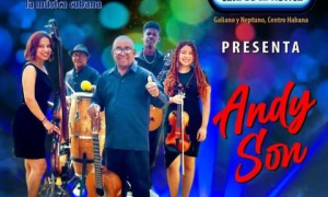 Cartel del espectáculo Hoy como ayer en la Casa de la música Habana