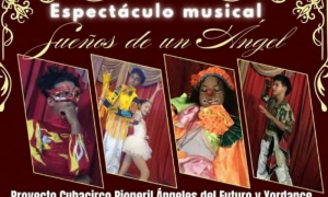 Cartel del espectáculo musical Sueños de un Ángel