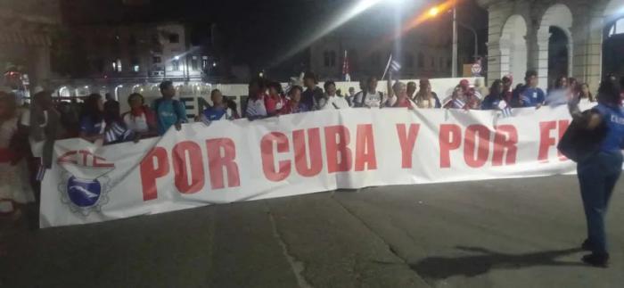 Preparados para iniciar la marcha.