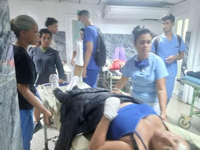 Accidente masivo en Cienfuegos