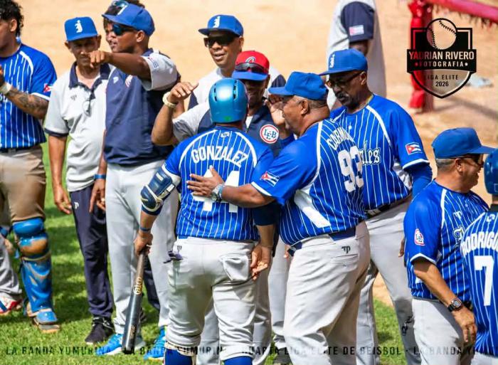 Equipo de Industriales en Liga Élite del Béisbol cubano