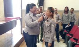 Acto de graduación en Academia Mártires de Tarará