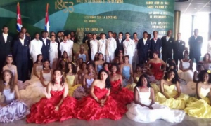 Celebró Escuela Militar Camilo Cienfuegos de  Capdevila los 15 años colectivo