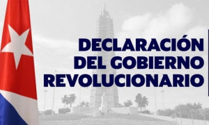 Declaración del Gobierno Revlucionario