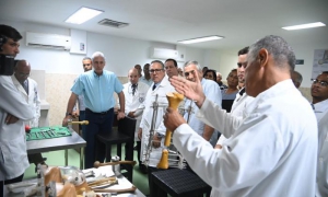Visita Díaz-Canel Hospital Ortopédico Frank País