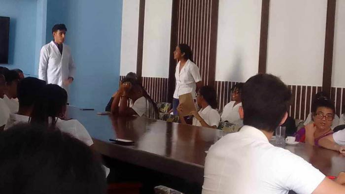 Evento de estudiantes de Ciencias Médicas de La Habana