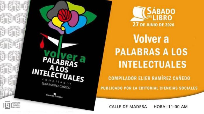 Cartel presentación volumen en Sábado del Libro