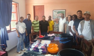 Donan aseo y productos industriales a hospital pediátrico de la Habana