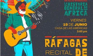 Recital de Gerardo Alfonso en Casa de las Américas