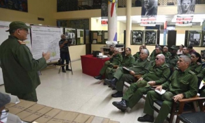 Visitó Díaz-Canel Zona de Defensa en La Habana